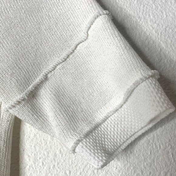 We the Free / Free People On The Run White Henley Top Women’s Size Extra Small - Picture 5 of 9